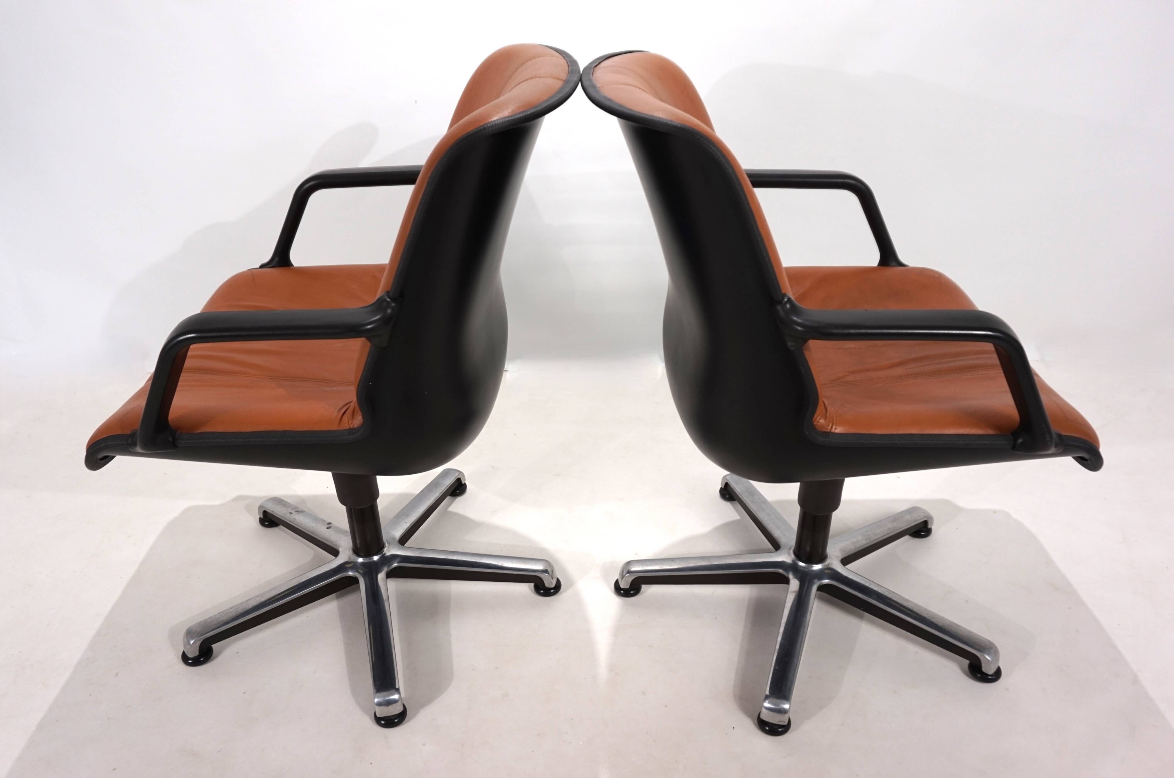 Set of two Fröscher office chairs by Burkhard Vogtherr, 1970