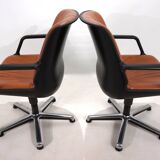 Set of two Fröscher office chairs by Burkhard Vogtherr, 1970