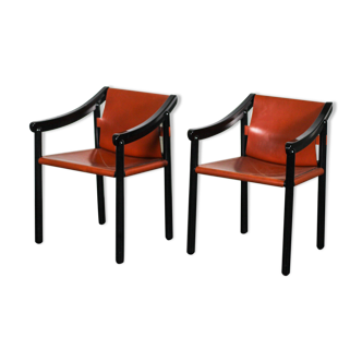 Pair of armchairs 905, Vico Magistretti for Cassina