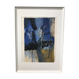 Lithograph of Reims Cathedral