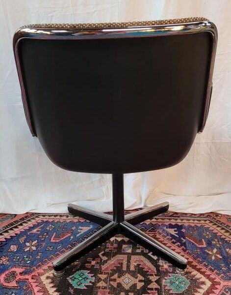 Pollock armchair for Knoll, wool fabrics 70s