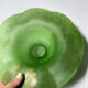 Vintage hand-blown glass fruit bowl
