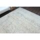 1970s Vintage Persian Handmade Wool Cotton Light Tan Area Rug 286x390