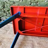 Tolix T55 metal table from the 50s