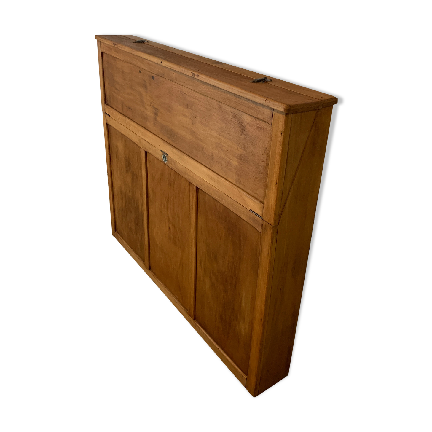 Ancien meuble pour carte scolaire mobilier scolaire Delagrave