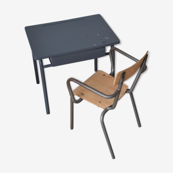 Child desk and chair - Star details