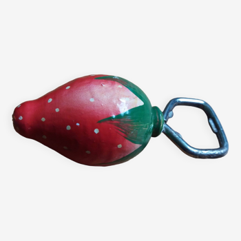 Strawberry bottle opener