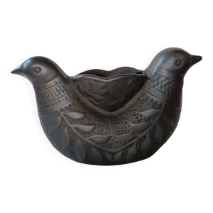 Vase zoomorphe double