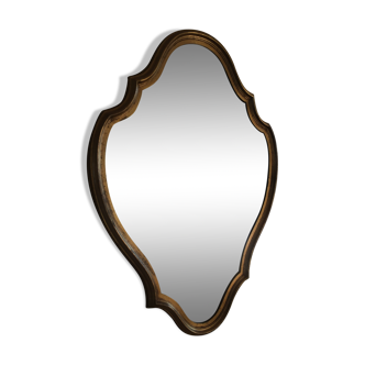 Miroir classique doré 50x70