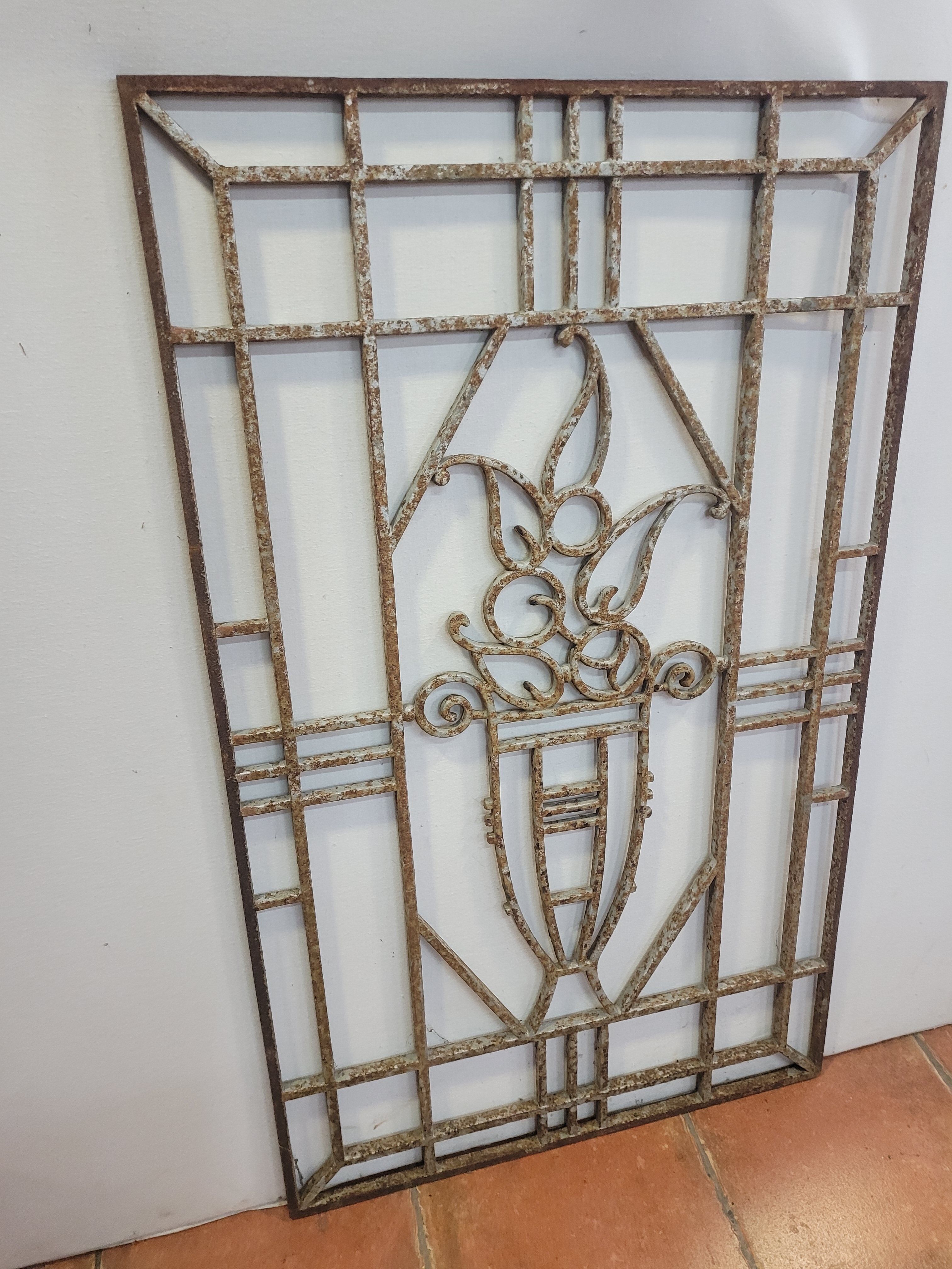 Old wrought iron gate