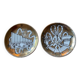 Small Fornasetti plates