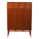 Cabinet en acajou scandinave des années 1950
