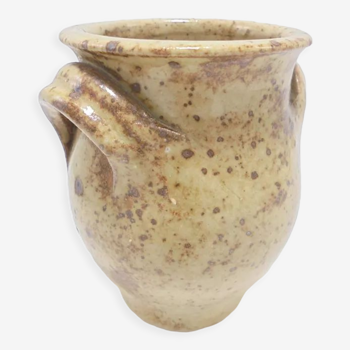 Small stoneware pot