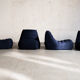 Set of 4 Saparella lounge chairs by Michel Ducaroy