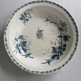 Old Badonviller ironstone salad bowl - Mûre model, early 20th century