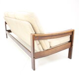 1980s three seater adjustable sofa / leda lux, czechoslovakia