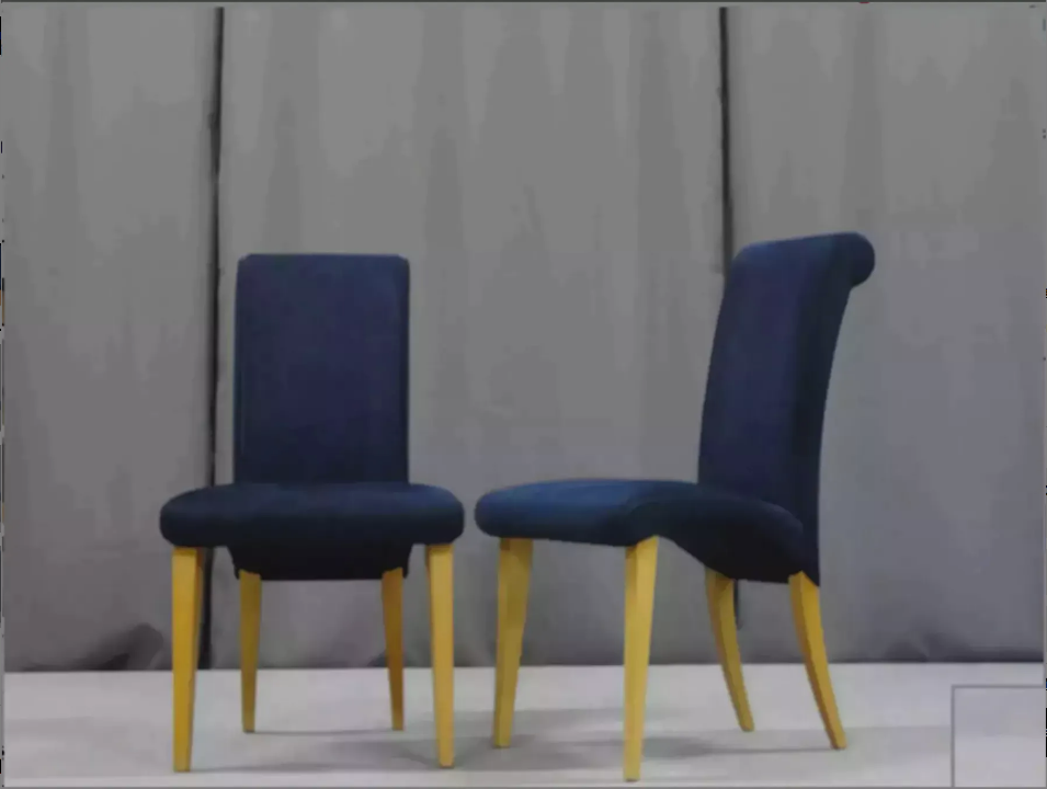 6 velvet chairs 1970