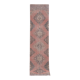 Vintage Turkish rug from Oushak, hand-woven 87x382 cm