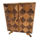 Storage unit, rattan sideboard from the 50s/60s