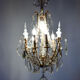 Classic French chandelier with grapevines