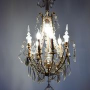 Classic French chandelier with grapevines
