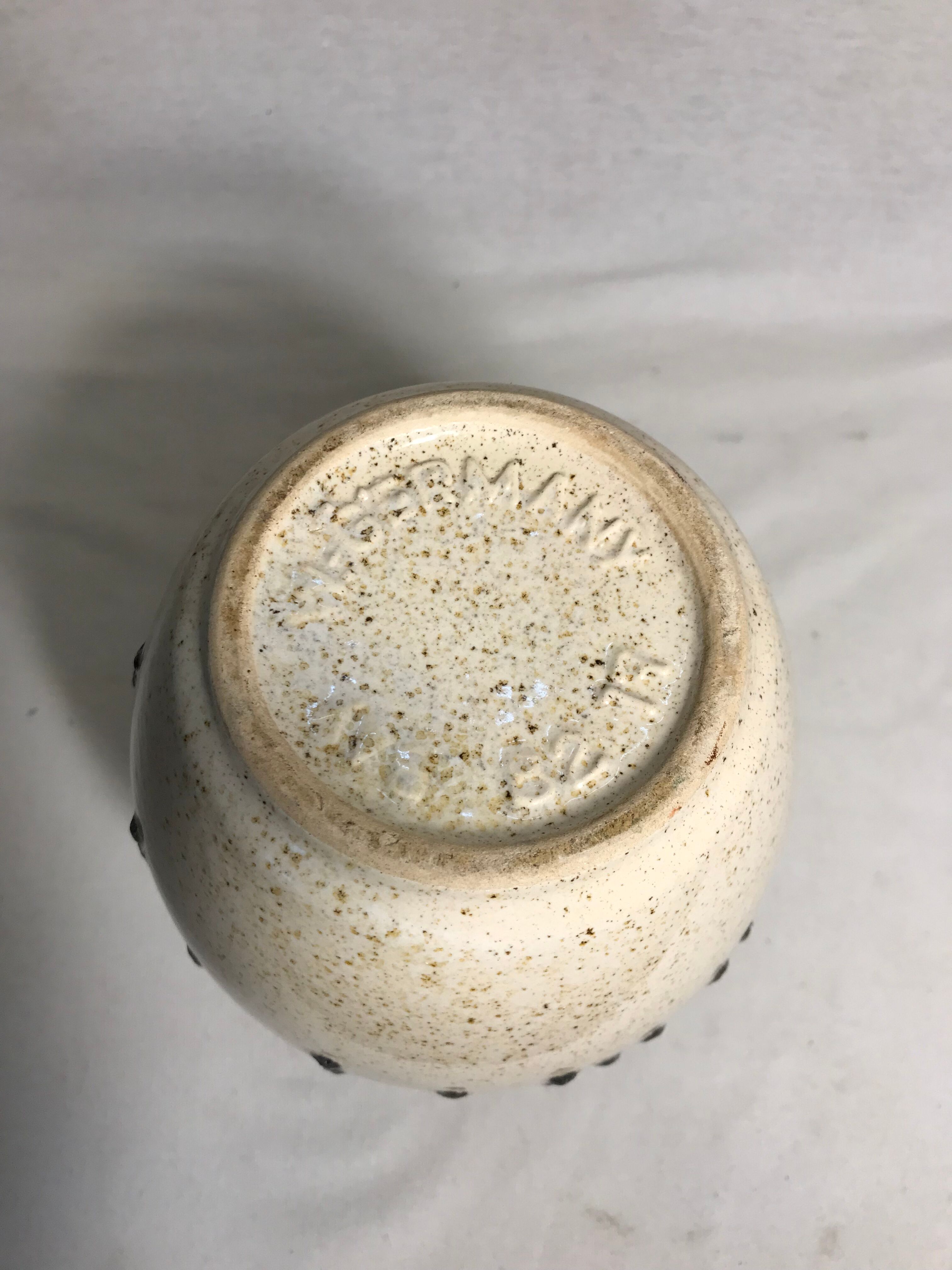 Vase ceramic, scums west germany vintage old