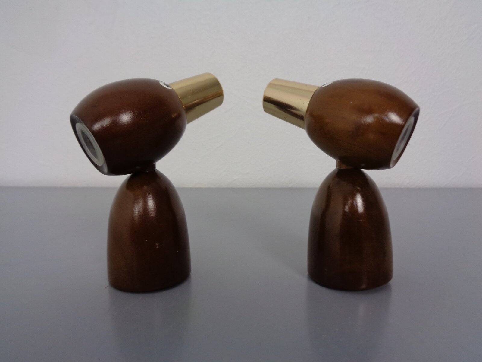 Mid-Century Salt and Pepper Shakers, 1960s, Set of 2