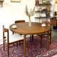 Table extensible en chêne, Danemark, années 1960/1970, vintage, milieu du siècle moderne