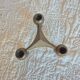 Pair of modular vintage candlesticks – attributed to Nagel S22