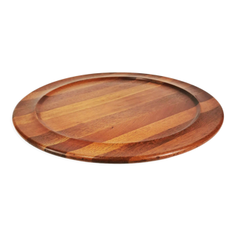 Teak platter, Norway, 1970s