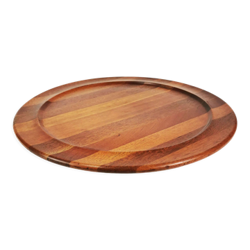 Teak platter, Norway, 1970s