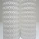 Pair of opaline wall lamps cylinder and metal years 50-60