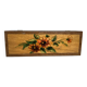 Hand decorated wooden box