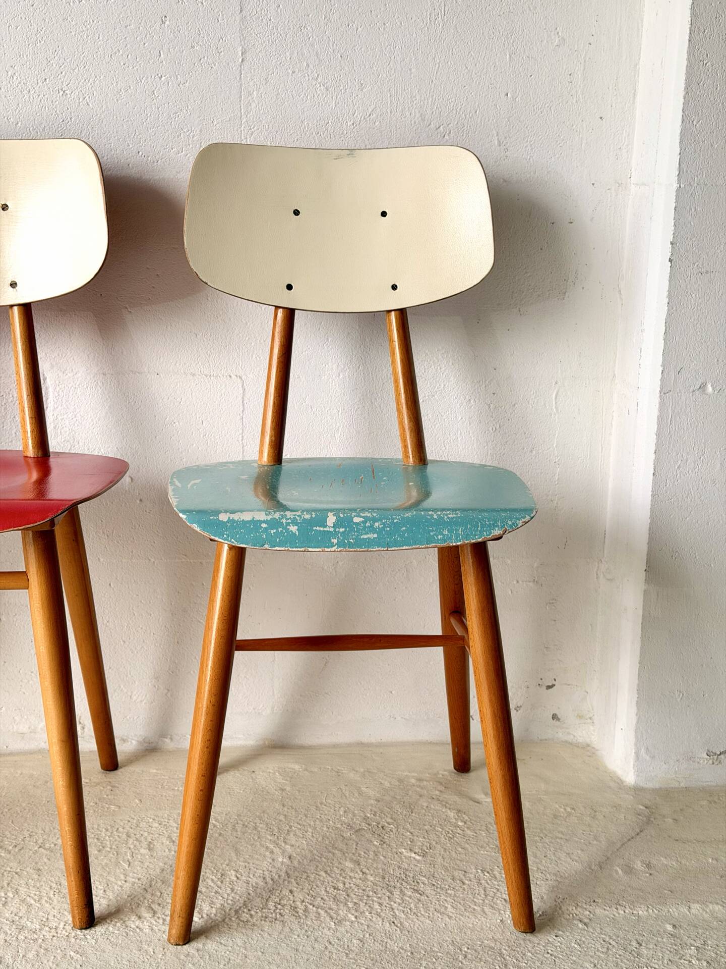 Chaises Bistro TON, années 1960
