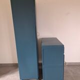 Vintage asymmetrical wardrobe