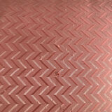 Repose Pied en Tissu Rose