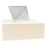 Table d'appoint ou table basse en verre