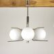 Lustre chrome et opaline 70