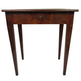 Small mahogany veneer writing table