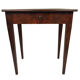 Small mahogany veneer writing table