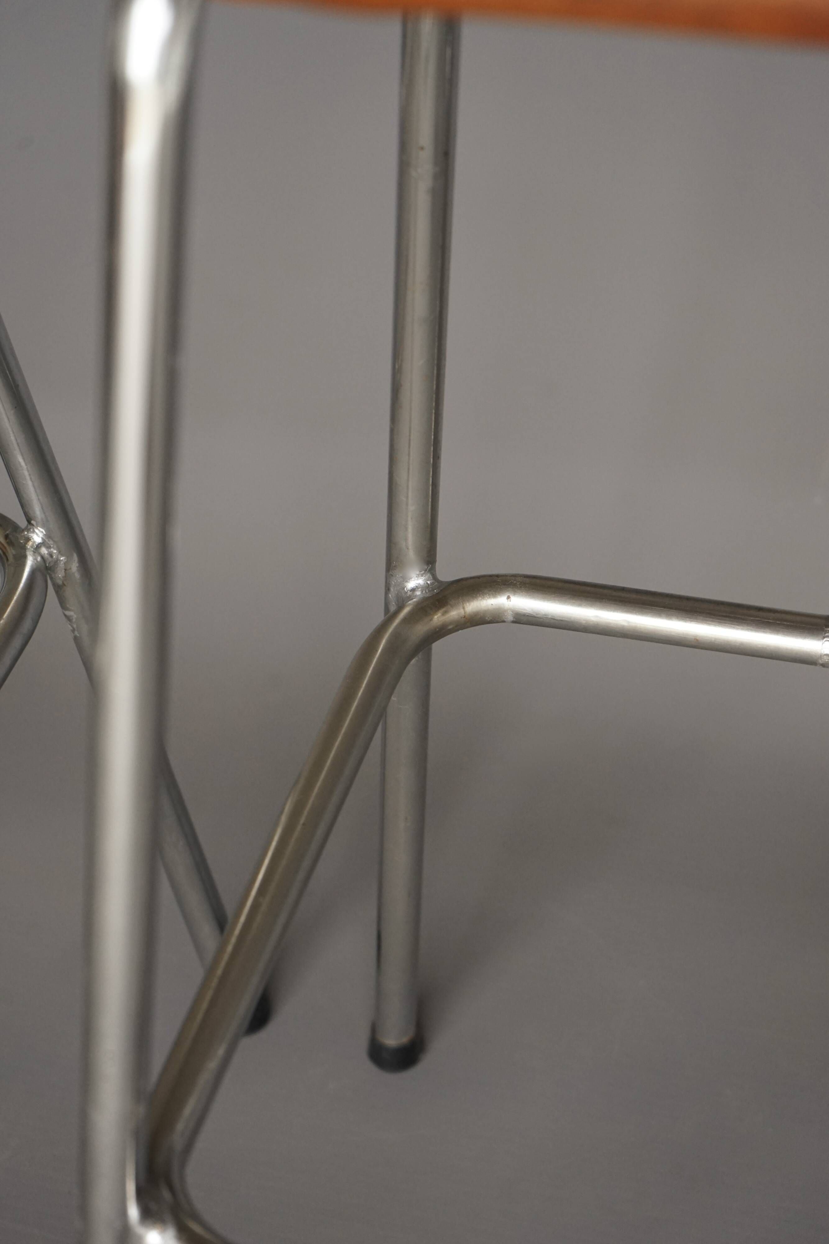 Tabourets de bar attribués à Dal Vera pour Charlotte Perriand / Les Arcs, années 1960