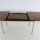 Sixties design rosewood dining table by Cees Braakman for Pastoe