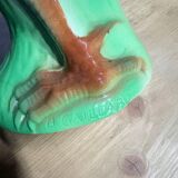 Large enamelled ceramic pitcher – signed B. Gaillard