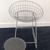 Wire stool km06 par Cees Braackman et Adriaan Dekker pour Pastoe