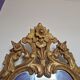 Miroir baroque doré 70 x 45 cm