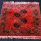 Tapis afghan ersari, fait main - 102x100cm