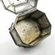 Rococo sugar bowl, silver-plated brass, Norblin, Poland, early 20th century