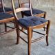 4 chaises de style Directoire