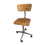 Vintage wheeled office chair