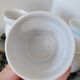 6 design espresso cups crumpled white porcelain Revol